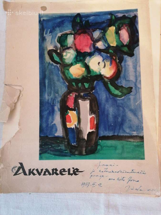 Akvarelė reprodukcijos
