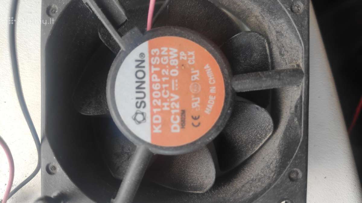 Ausinimo Ventiliatoriai,korpusams ir plokstems - nuotraukos Nr. 7