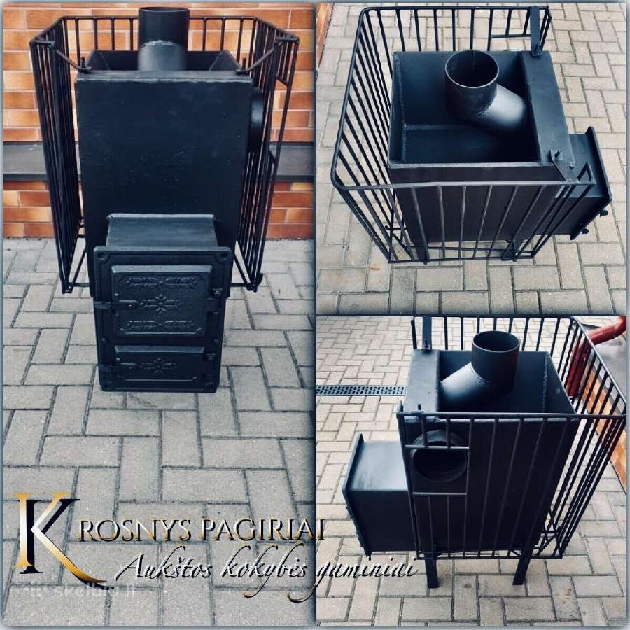 Malkinės pirties krosnys, krosnis, katilai - nuotraukos Nr. 2