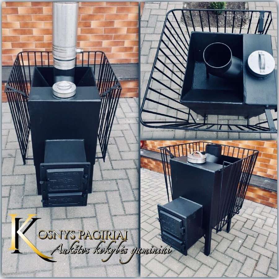 Malkinės pirties krosnys, krosnis, katilai - nuotraukos Nr. 6