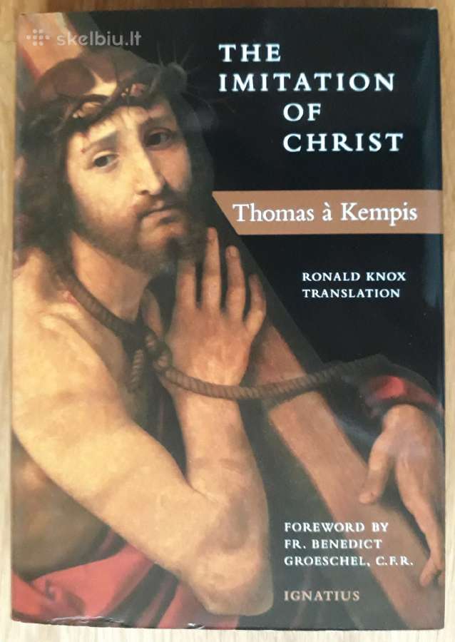Knyga "The Imitation of Christ" Tomas Kempietis