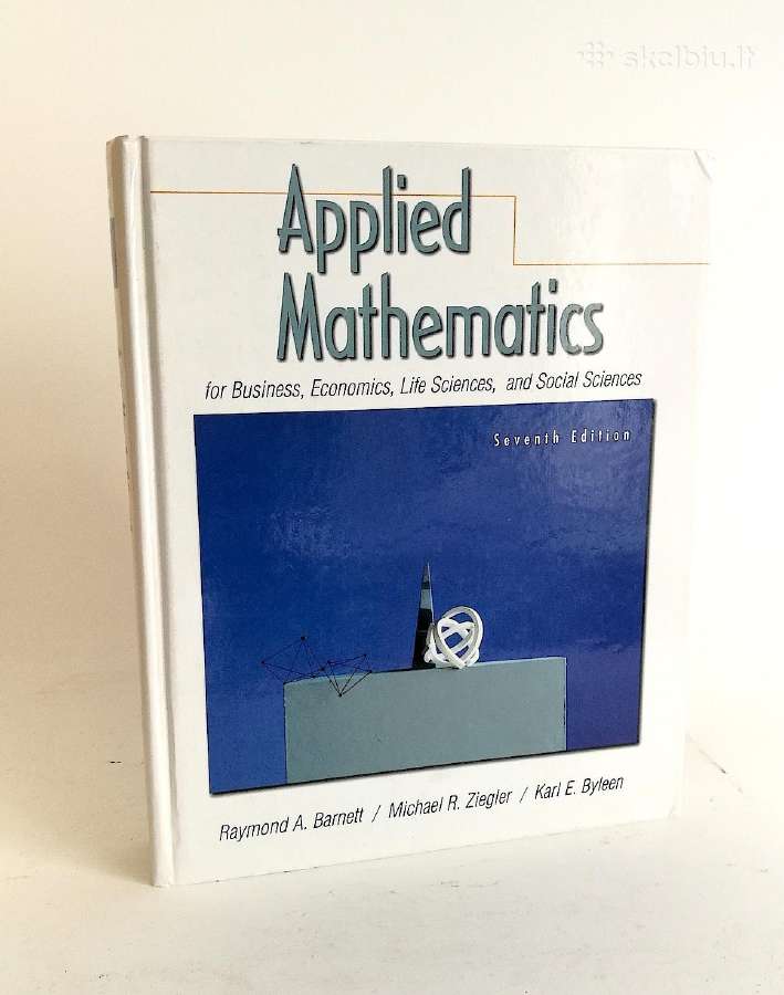 Knyga -Applied Mathematics - nuotraukos Nr. 2