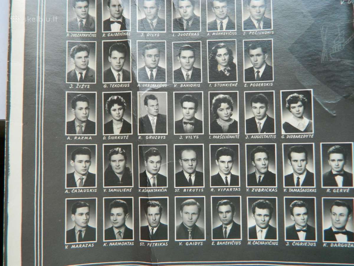 1956-1961 m.kpi mokslo baigimo zenklas+foto - nuotraukos Nr. 5