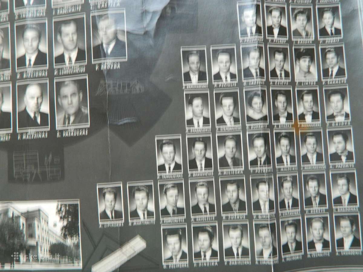 1956-1961 m.kpi mokslo baigimo zenklas+foto - nuotraukos Nr. 6