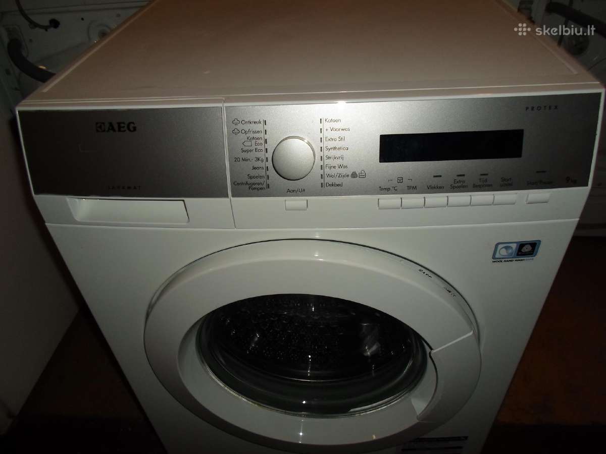 Skalbimo masina Aeg A++ klases 9kg. - nuotraukos Nr. 3