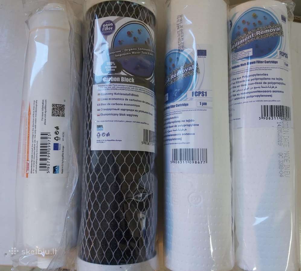 Vandens filtrų komplektas Ro sistemoms