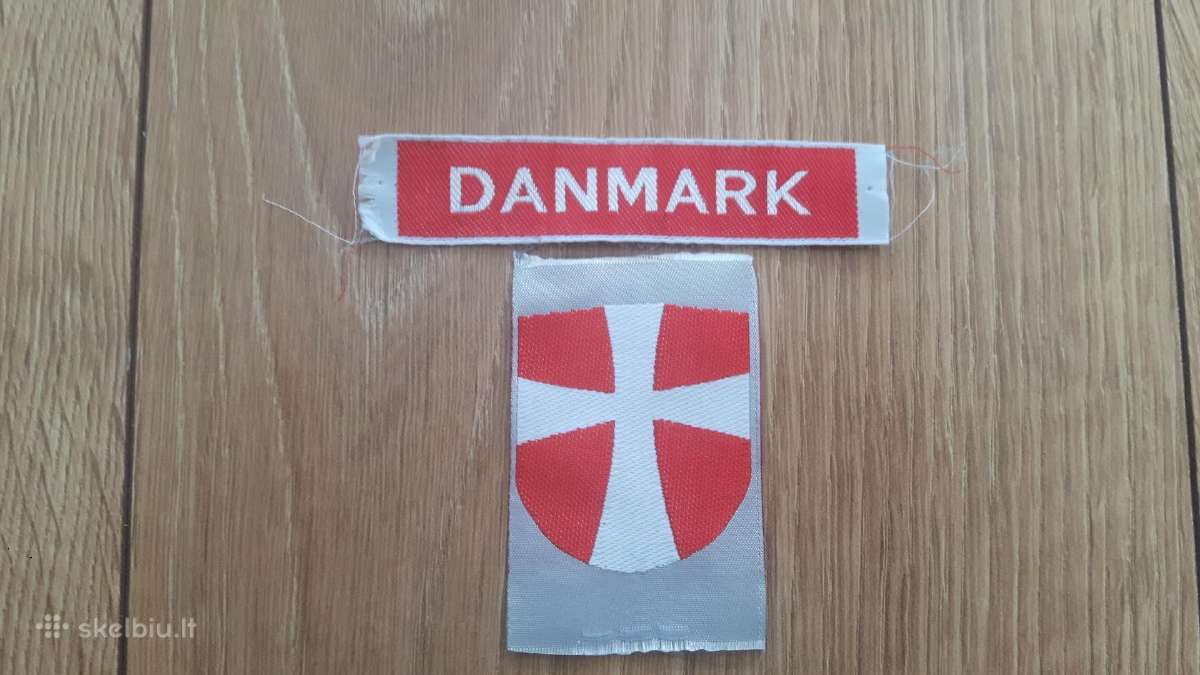 Danijos karo tarnybos kokarda su antsiuvais - nuotraukos Nr. 2