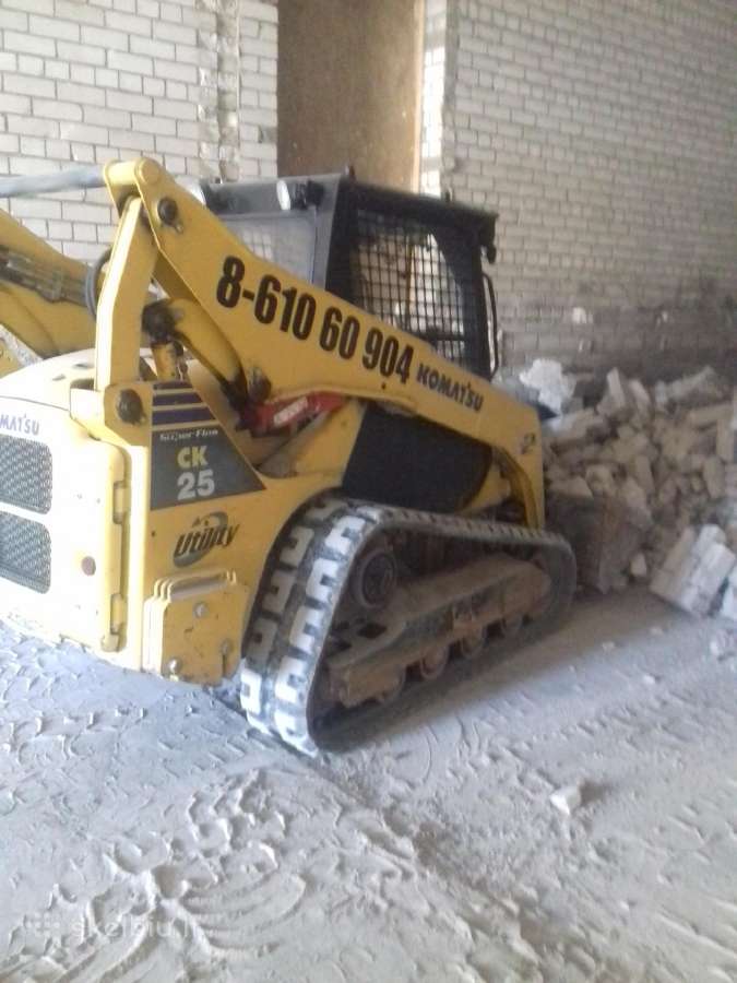 Vikšrinio Bobcat nuoma Apleistų sklypų tvarkymas - nuotraukos Nr. 15