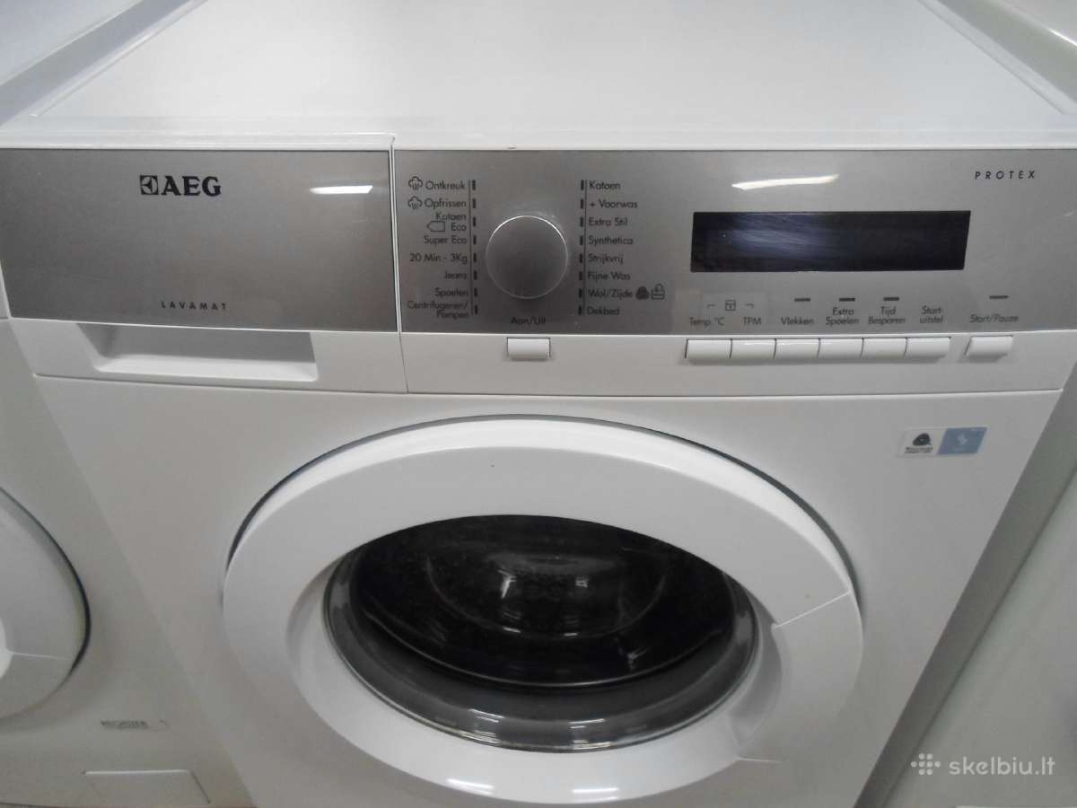 Skalbimo masina Aeg A++ klases 8kg. - nuotraukos Nr. 2