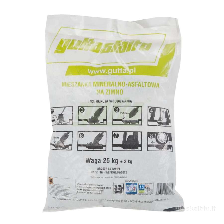 Šaltas asfaltas maišuose po 25kg - nuotraukos Nr. 2