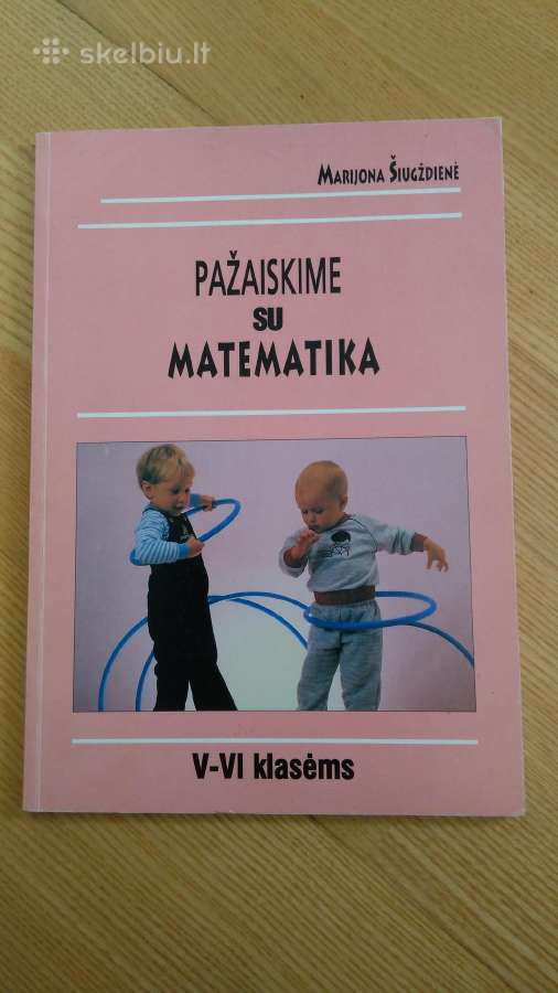 Parduodu knygą Žaiskime su Matematika