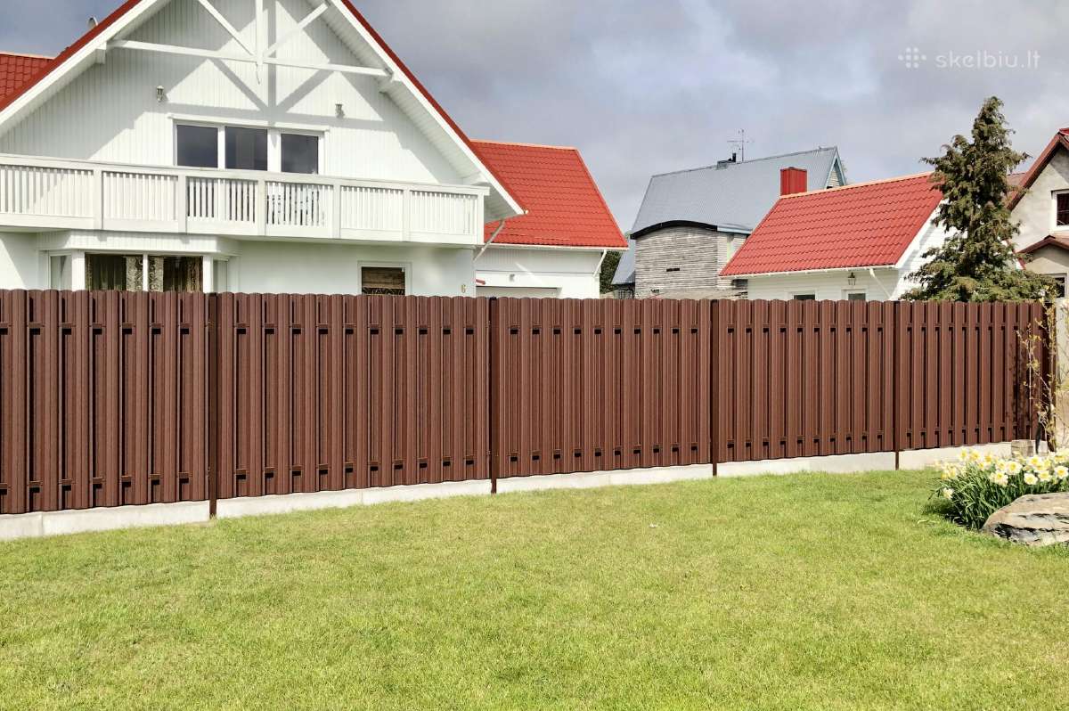 Segmentinės, Metalinės Tvoros, Vartai Užtvarai - nuotraukos Nr. 8