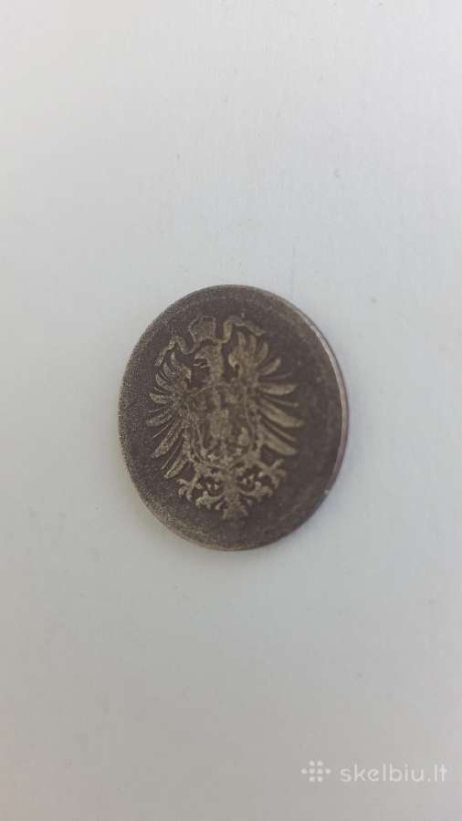 Vokietijos imperija 1874m. 10 pfennig - nuotraukos Nr. 3