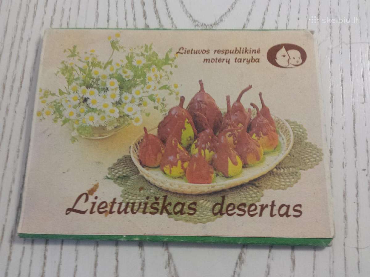 Lietuviški desertai atvirukų rinkinyje - nuotraukos Nr. 3