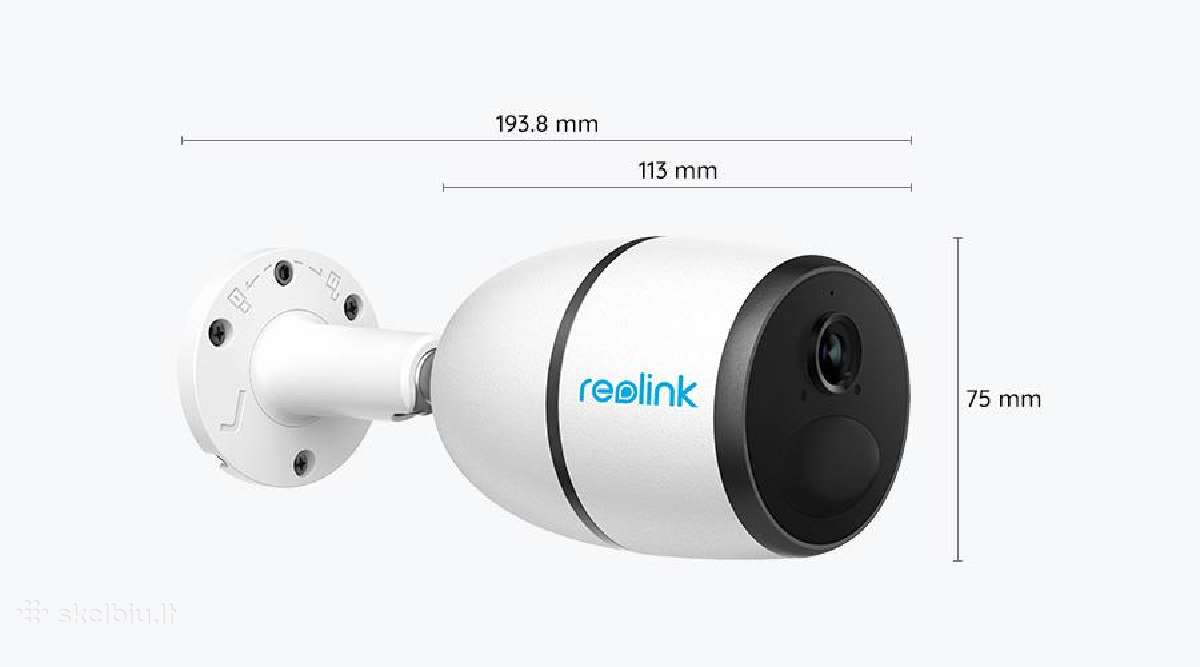Reolink Argus Go Plus 4mp lauko kamera - nuotraukos Nr. 4