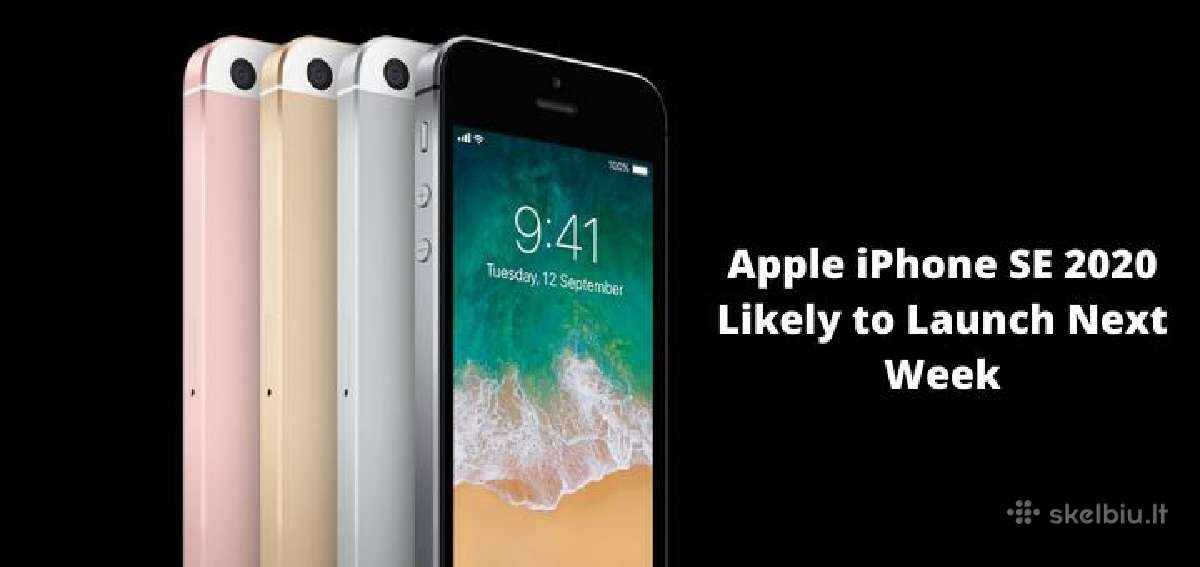 Apple iPhone Se (2020) 64gb naujas - nuotraukos Nr. 2