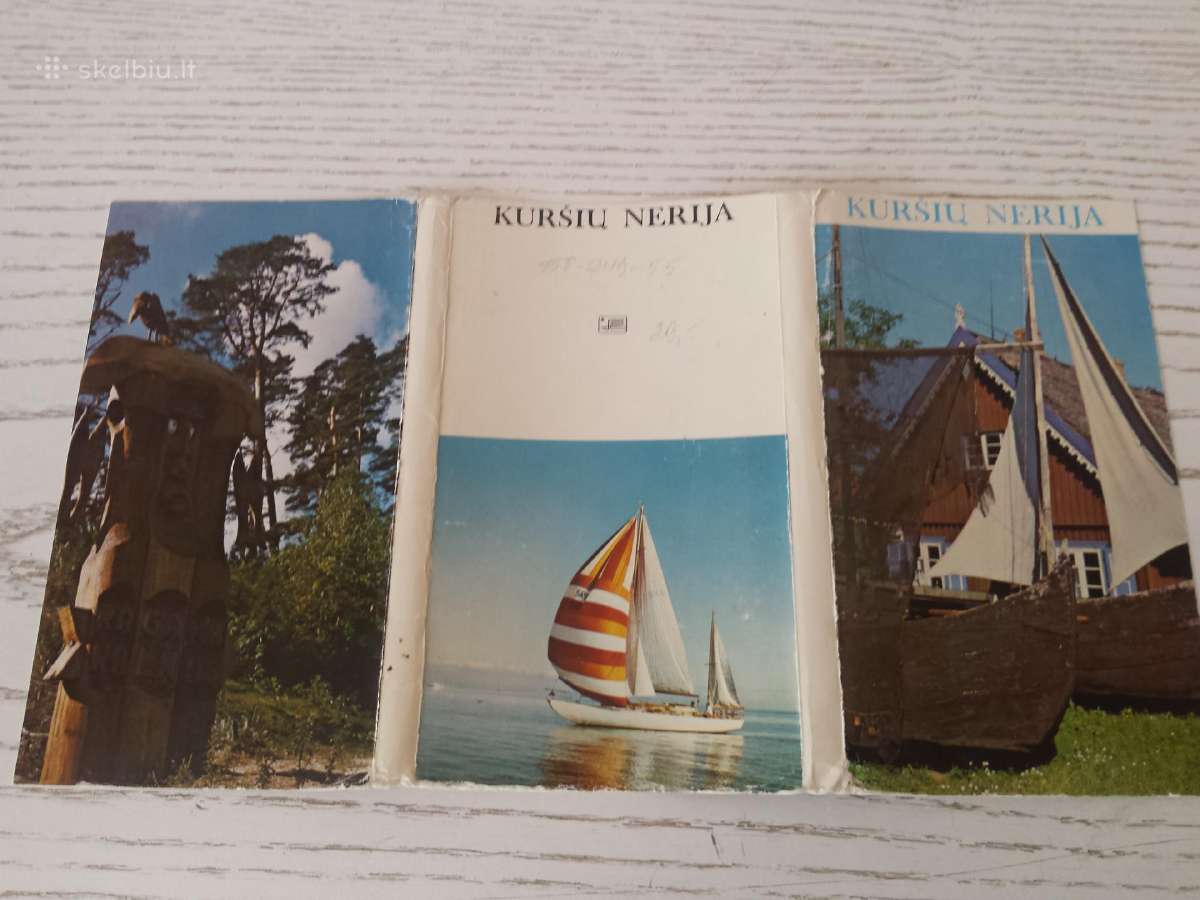 Kuršių Nerija 1982 m. atvirukuose - nuotraukos Nr. 4