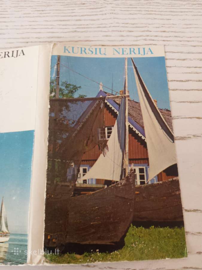 Kuršių Nerija 1982 m. atvirukuose - nuotraukos Nr. 3