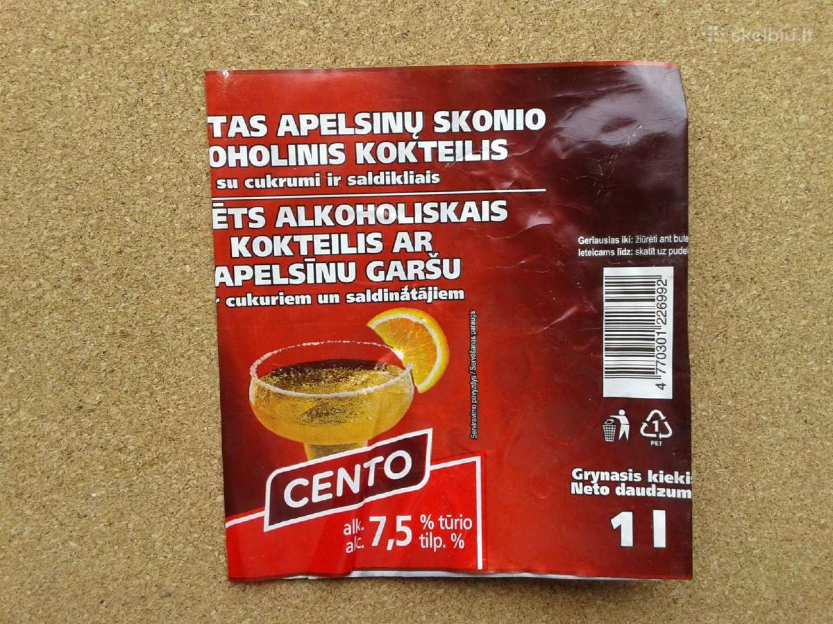 Alaus etiketės lietuviškos - nuotraukos Nr. 3