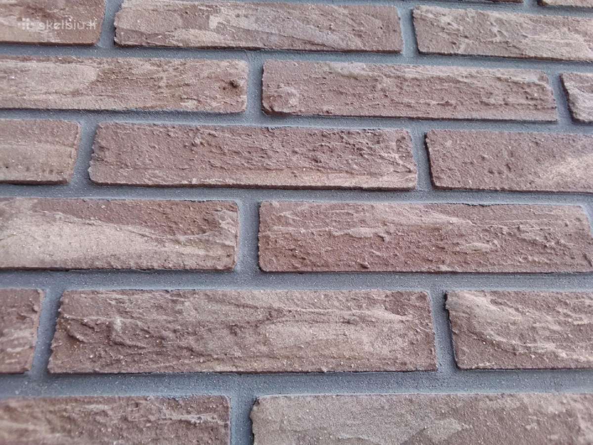 Klinkerio klijavimas. Plytų pjaustymas - nuotraukos Nr. 20