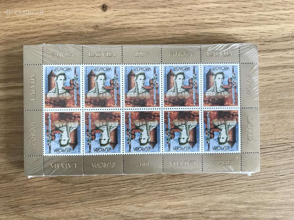 Latvija Mnh paketas 100 lapelių. Vertė 2000eur