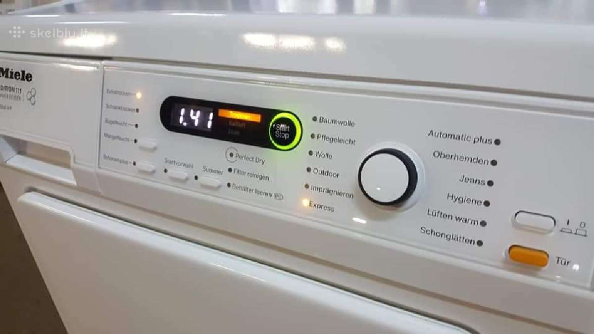 Miele Edition111 komplektas 8kg A++ - nuotraukos Nr. 6