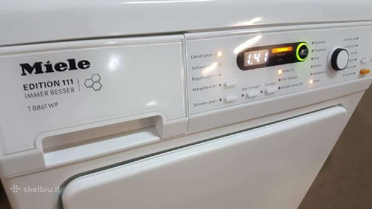 Miele Edition111 komplektas 8kg A++ - nuotraukos Nr. 4