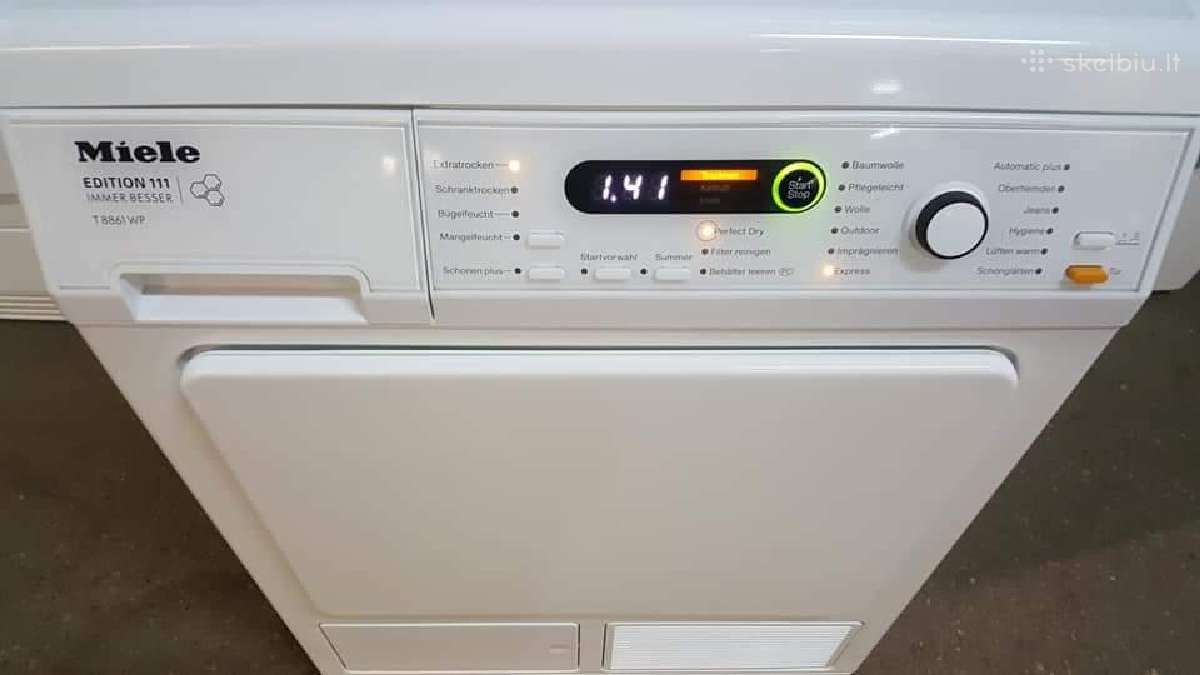 Miele Edition111 komplektas 8kg A++ - nuotraukos Nr. 8