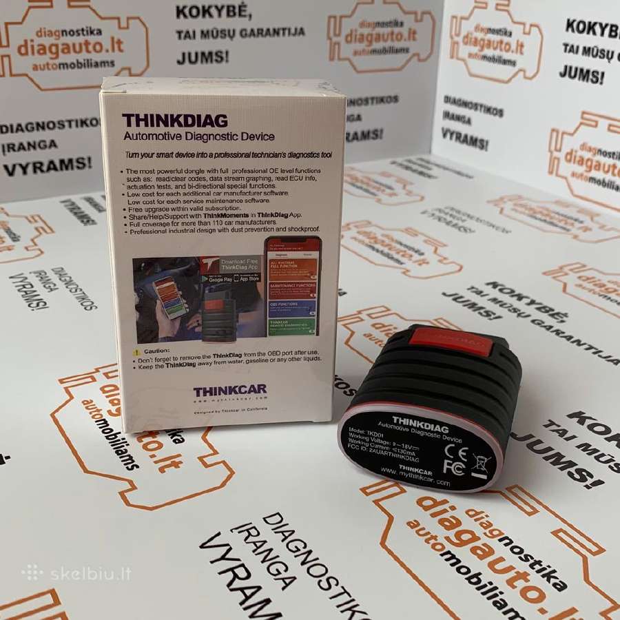 Thinkcar Thinkdiag Obd2 Diagnostikos įranga - nuotraukos Nr. 2