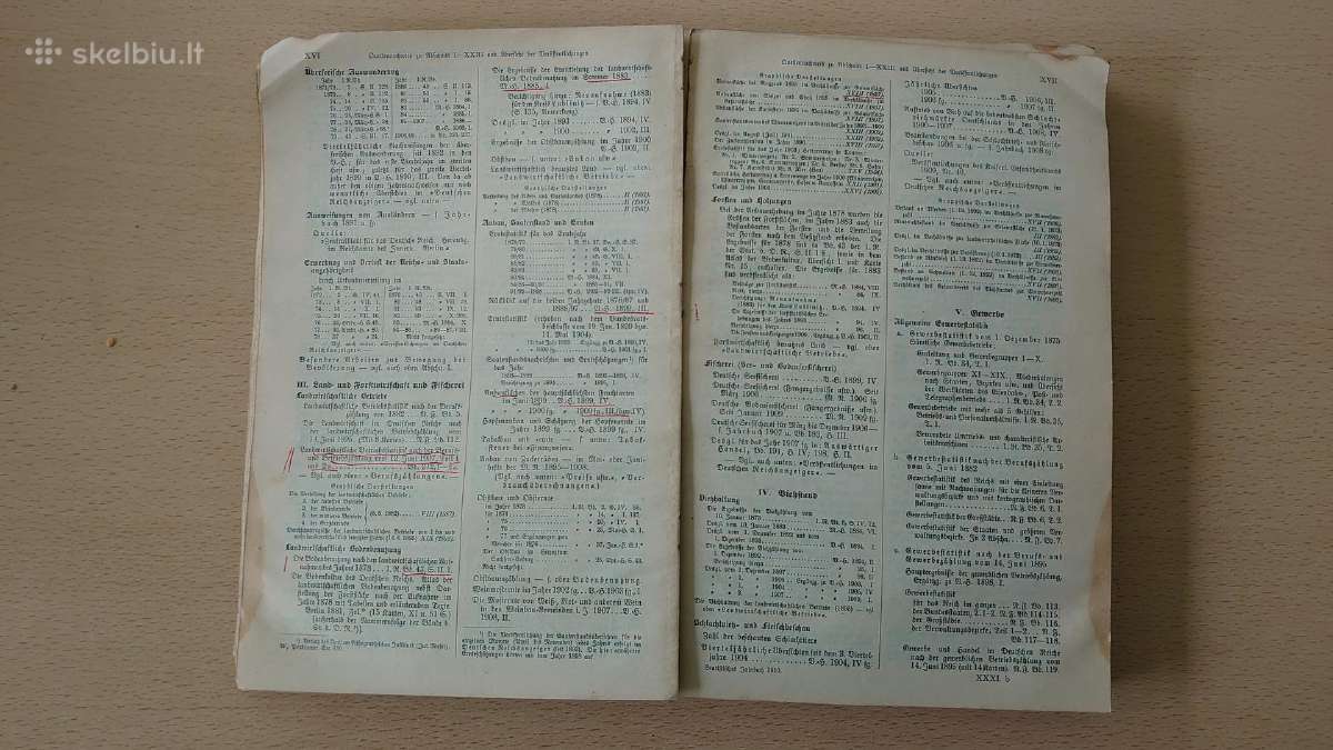 Vokietijos Reicho statistikos metraštis 1910 m. - nuotraukos Nr. 6
