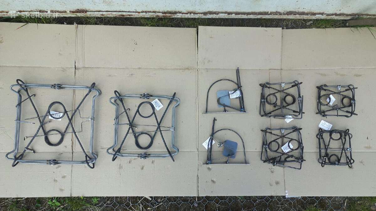 Spąstai šeškui, kiaunei ir bebrams (humaniški)