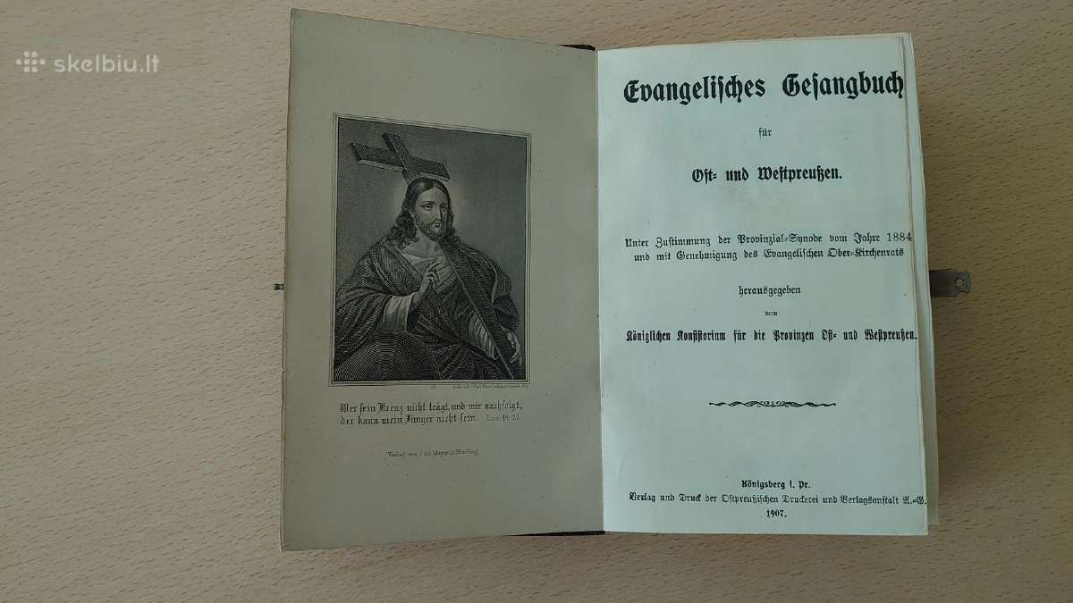 Evangelija Konigsberg leidyba 1907 m. - nuotraukos Nr. 14