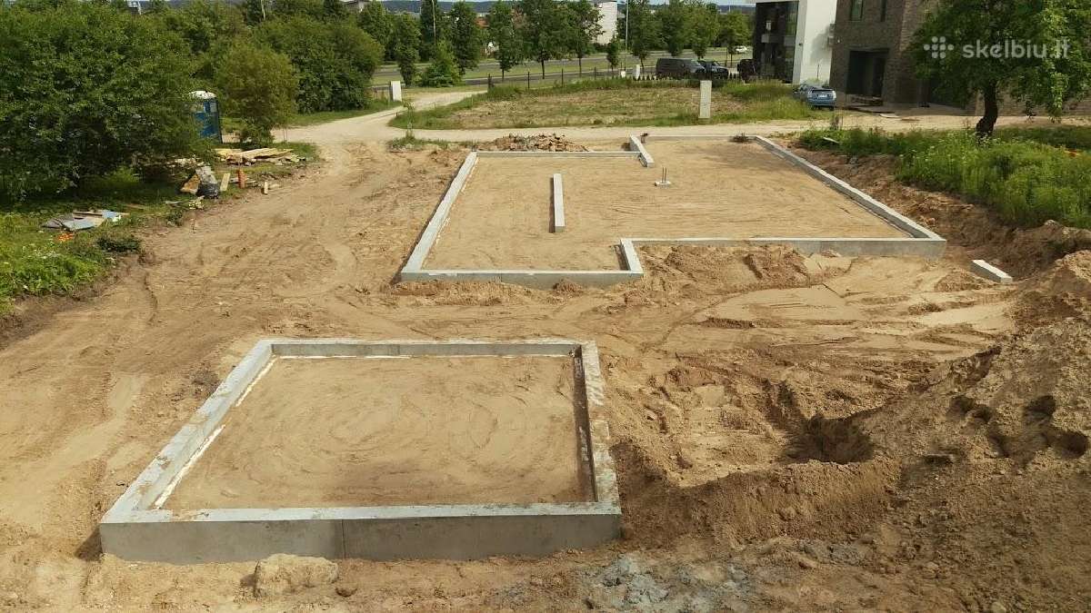 Pamatų betonavimas, Bendrieji statybos darbai - nuotraukos Nr. 3