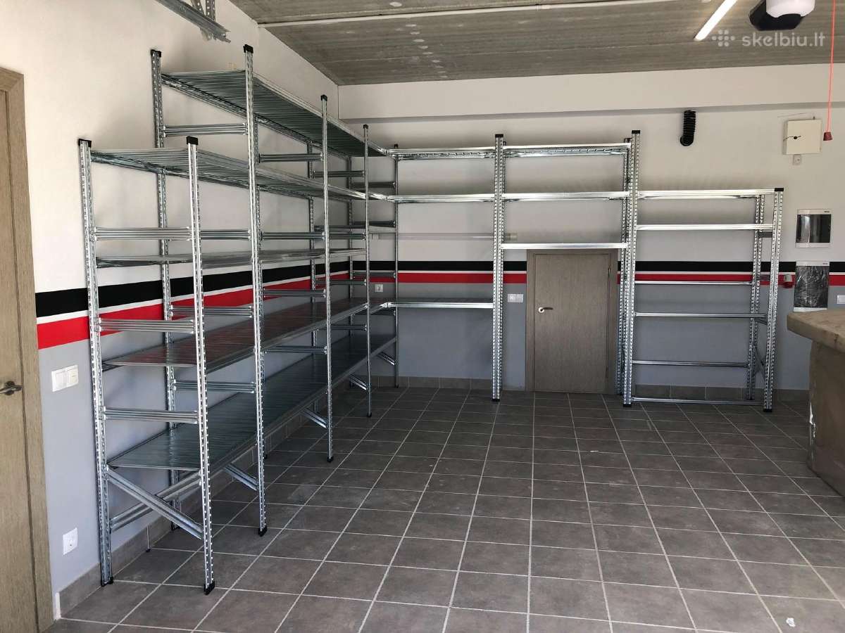 Lengvieji stelažai, lentynos, metalinės lentynos