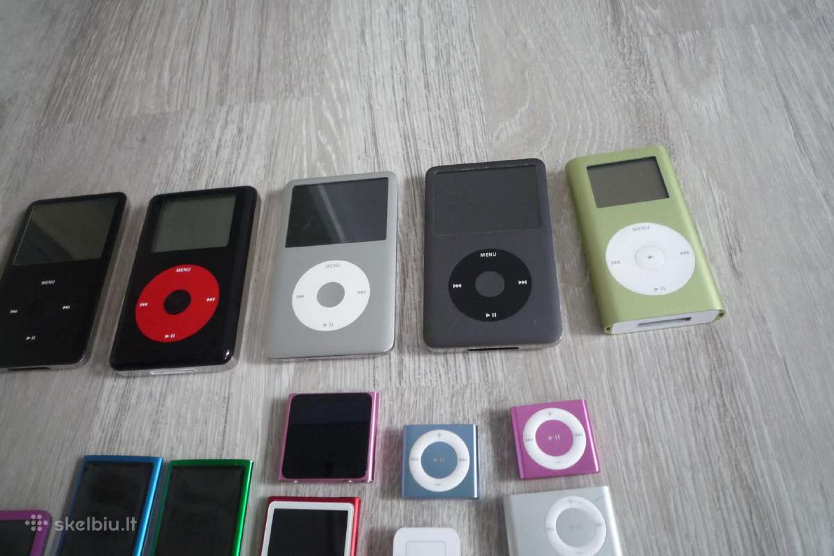 Apple iPod grotuvai, ivairiu generaciju - nuotraukos Nr. 4