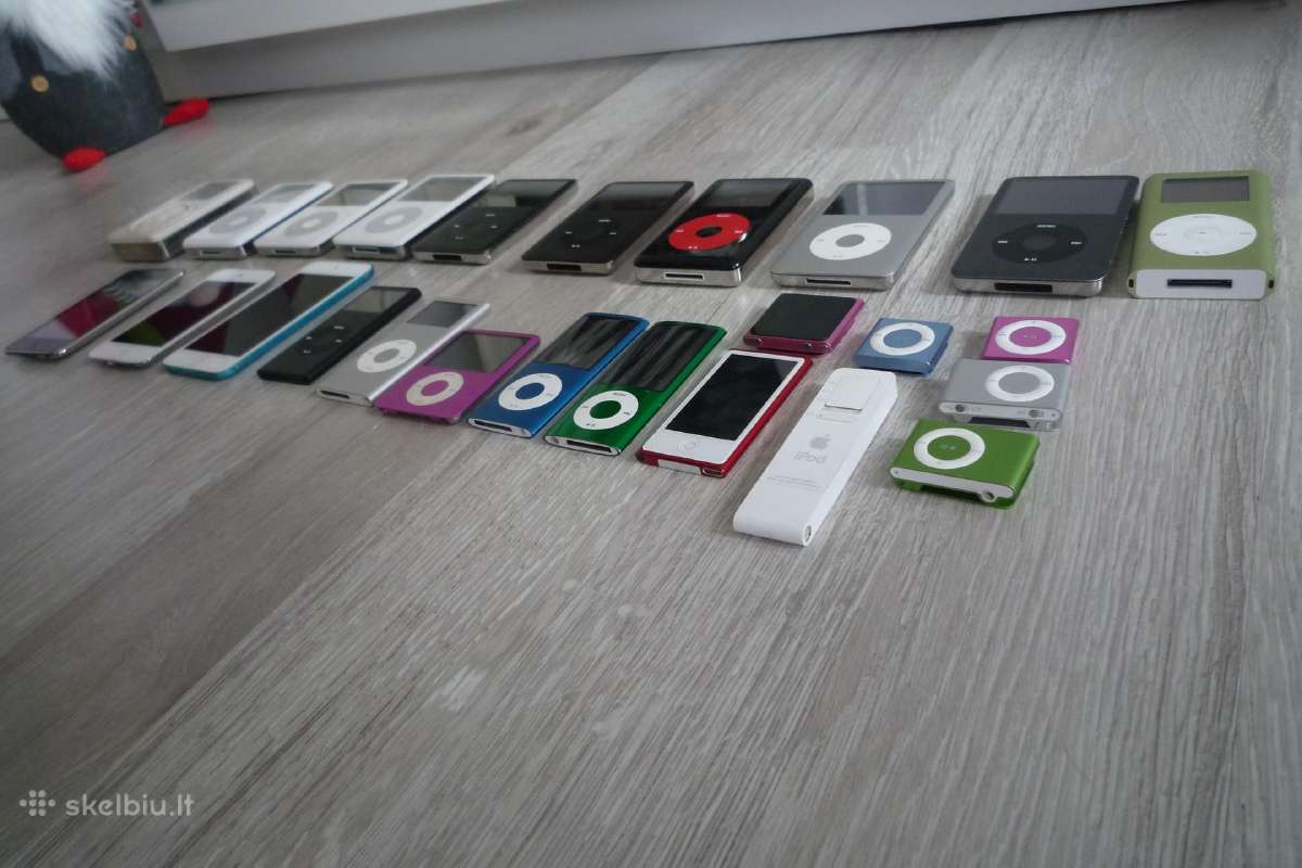 Apple iPod grotuvai, ivairiu generaciju - nuotraukos Nr. 6