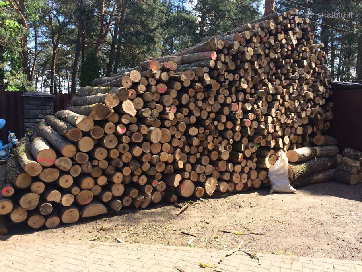 Ivairiu rusiu malkos skaldytos sausos nuo 60 €. 1m - nuotraukos Nr. 9