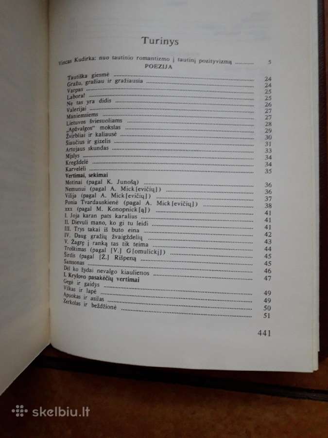 Vincas Kudirka "Raštai" 1990 metai - nuotraukos Nr. 2