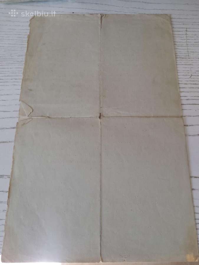 1938 m. dokumentas Ryga - nuotraukos Nr. 4