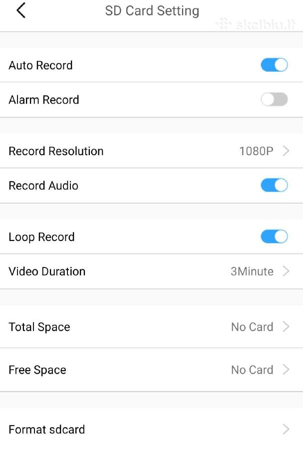 Slapta kamera WiFi ip Usb pakrovejas Kroviklyje 4k - nuotraukos Nr. 8