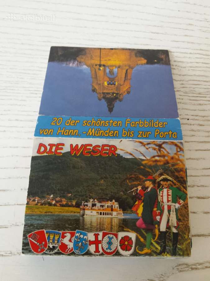 Die Weser (Vokietija) atvirukų rinkinyje