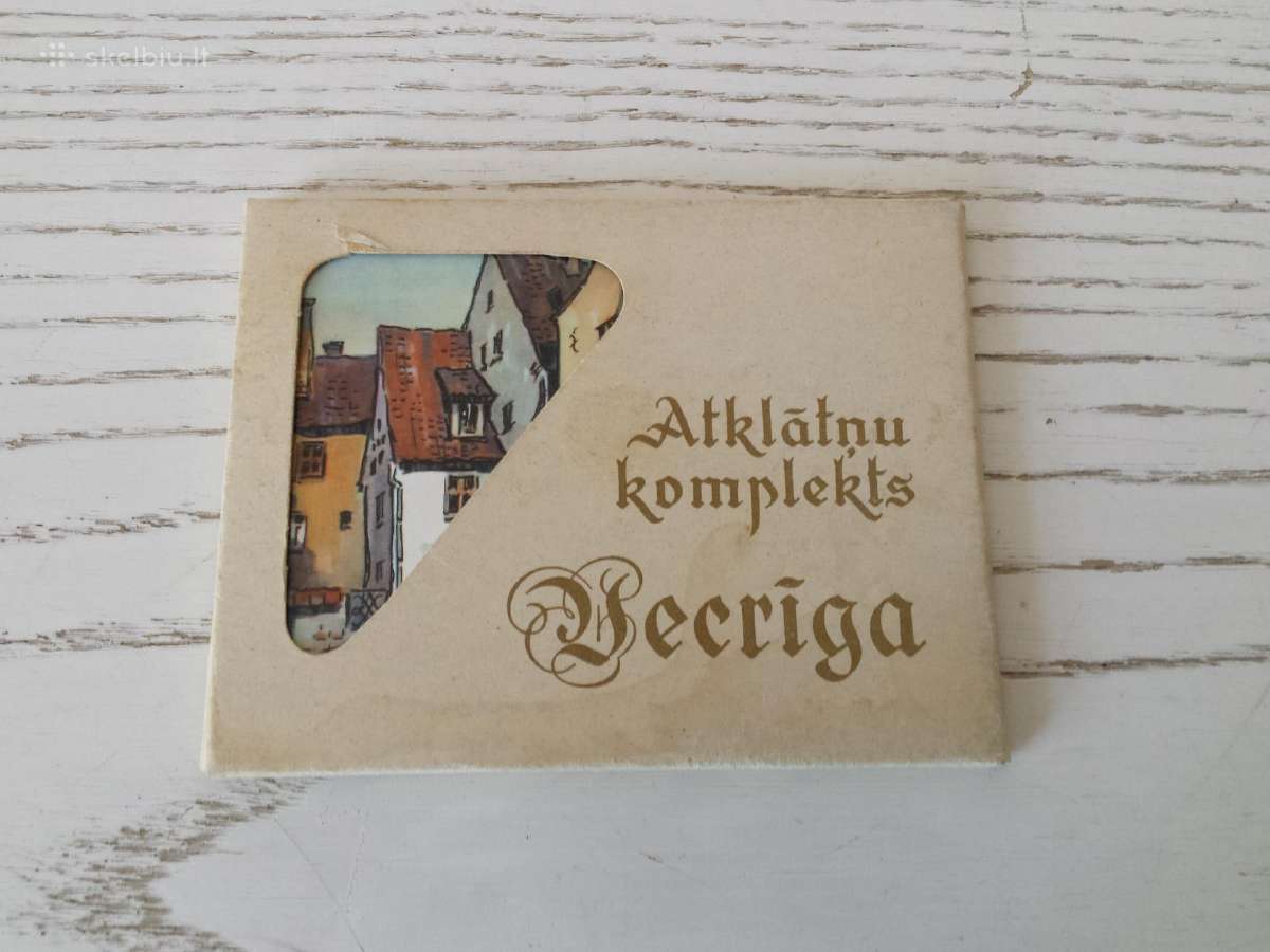 Ryga senuose atvirukuose 1980 m. - nuotraukos Nr. 4