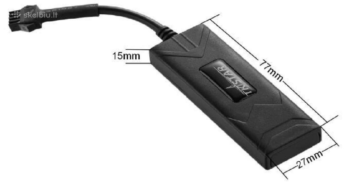 GPS seklys Tkstar su serveriu (nuo 12 voltų) - nuotraukos Nr. 3