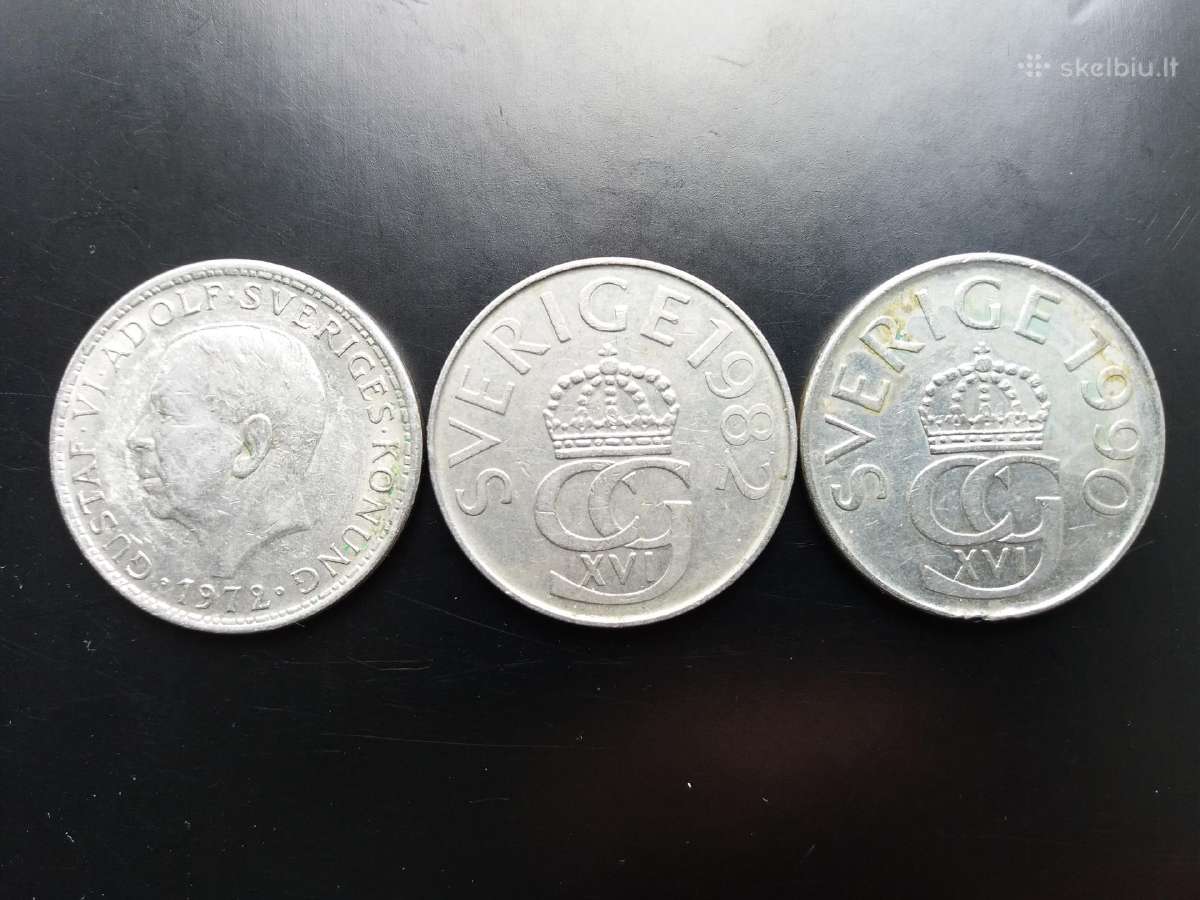 Atnaujinta. Švedijos Karalystės monetos - nuotraukos Nr. 2