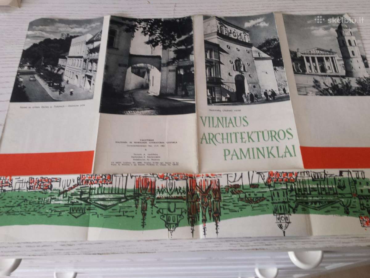 Vilniaus brošiūra 1962 m. - nuotraukos Nr. 2