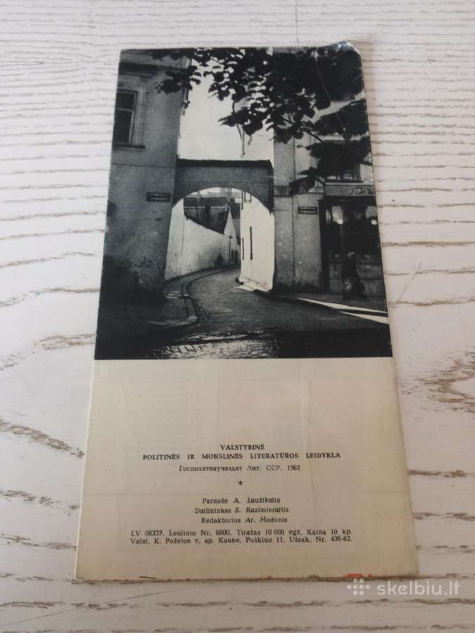Vilniaus brošiūra 1962 m. - nuotraukos Nr. 4