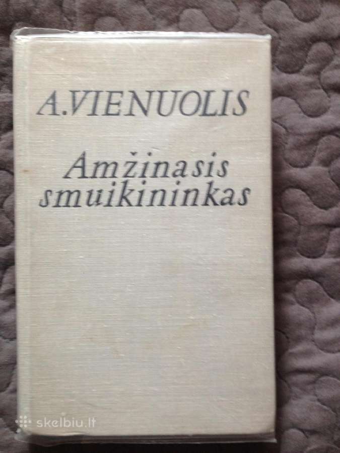 Knyga A. Vienuolio "Amžinasis smuikininkas"