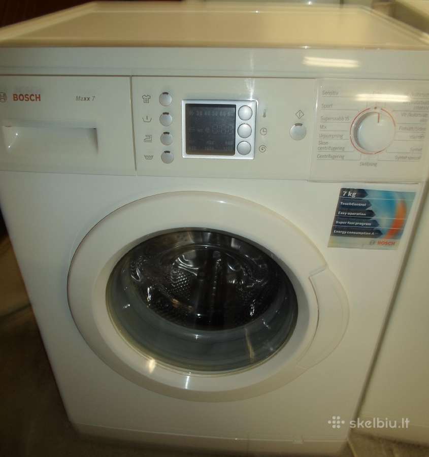 Skalbimo Masinos Bosch - nuotraukos Nr. 7