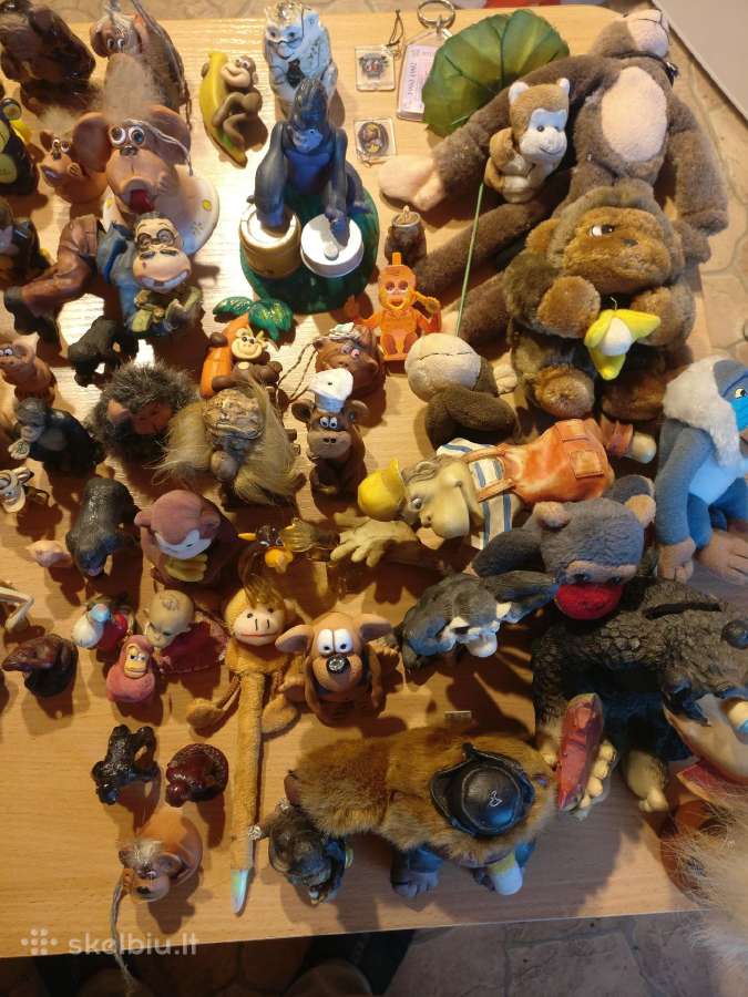 Beždžionių figurelės - nuotraukos Nr. 6