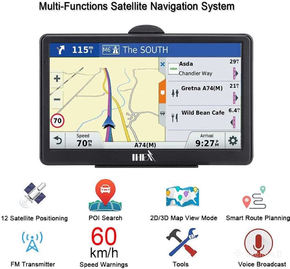 Ihex 7 Plus Android auto+truck - nuotraukos Nr. 2